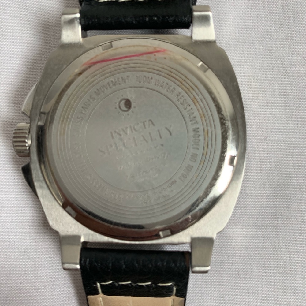 Invicta Speciality Quartz Watch with Leather Band - Picture 4 of 4